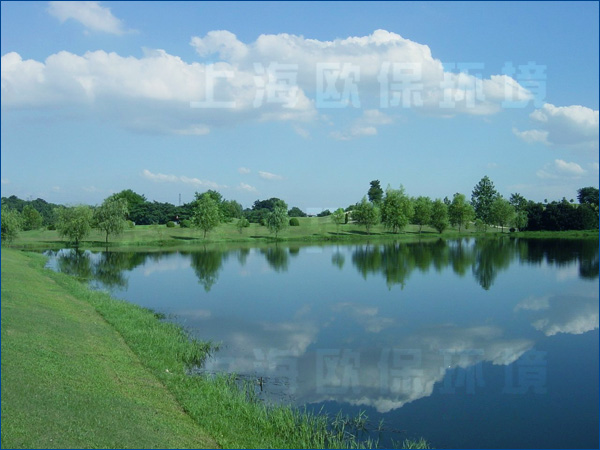 中山高爾夫,人工湖治理,浮水噴泉，浮水噴泉曝氣機(jī)