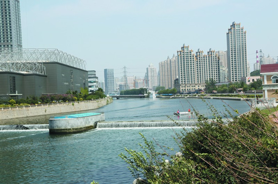 大連馬欄河,河道治理