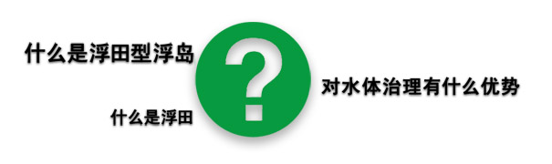 什么浮田型浮島？什么是浮體，對水體治理有什么優勢