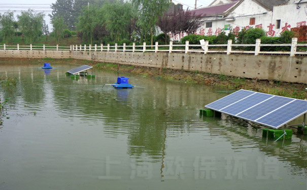 分體結構解層式太陽能曝氣機