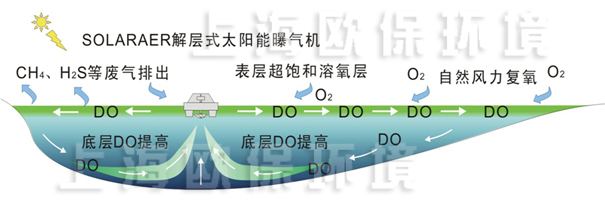 解層式太陽能曝氣機運行后