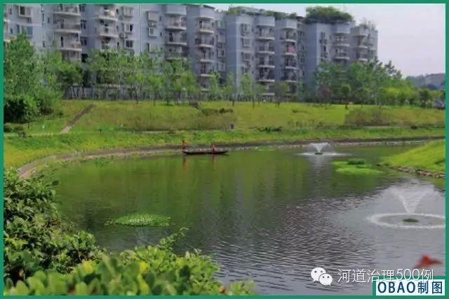 提水式曝氣機，增氧造景