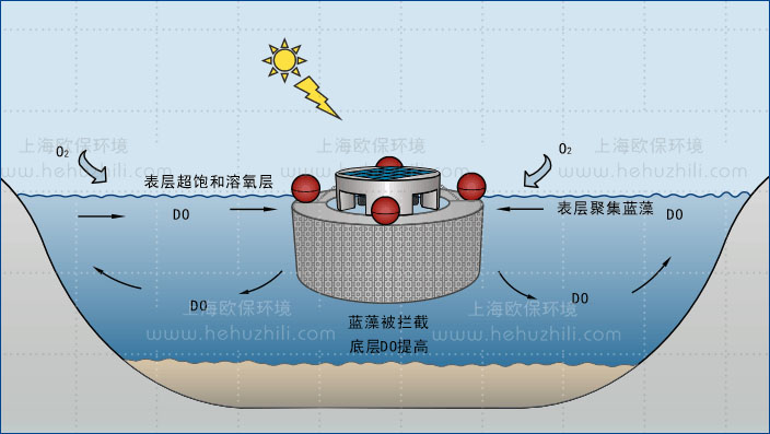 光觸媒藍藻消除機凈水原理